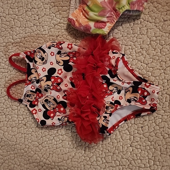 Baby swim diaper and Minnie Mouse swimsuit - Picture 2 of 3